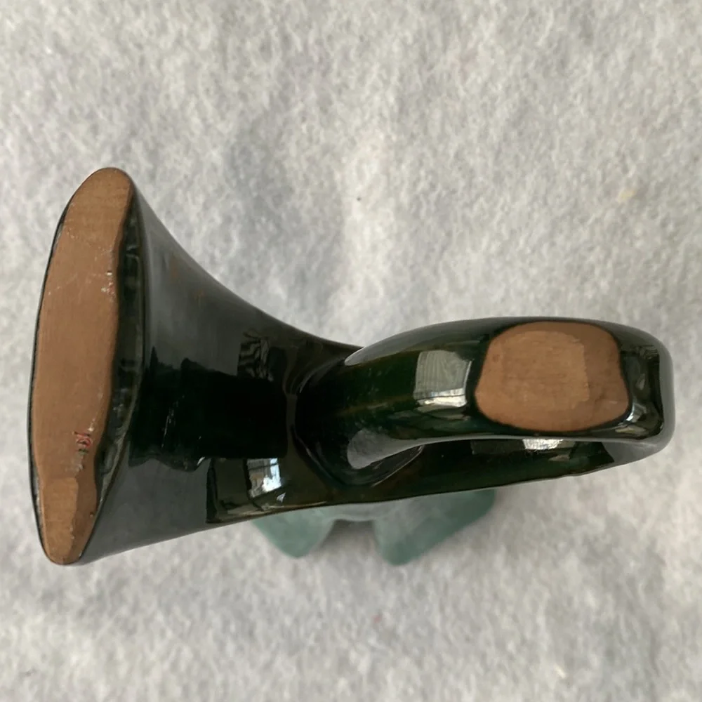Bud Vase Double Sided Ceramic Vintage